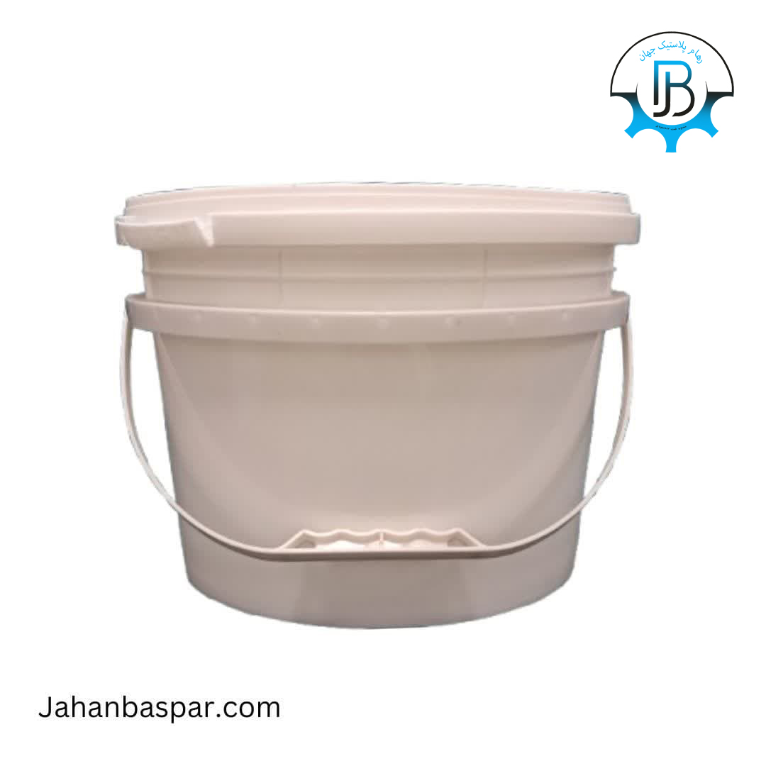 سطل بیضی هشت لیتری-جهان بسپار